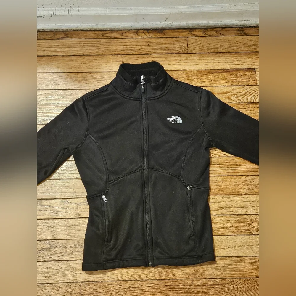 The North Face Women's Black Fleece Turtleneck Jacket - Picture 3 of 5